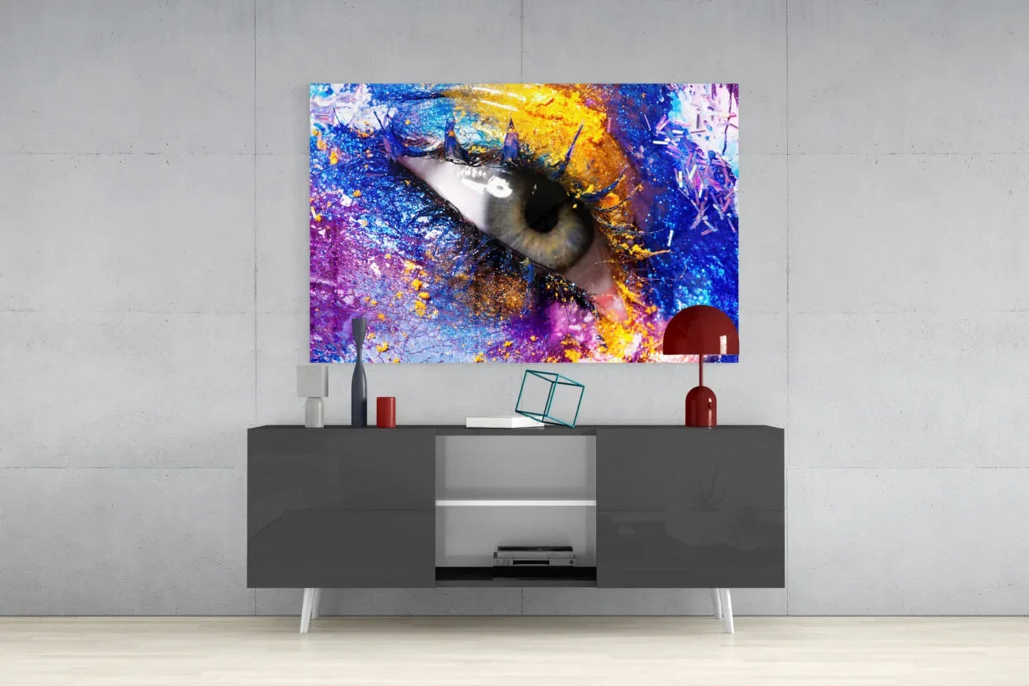 Pupil Glass Wall Art - LUXARTDECO