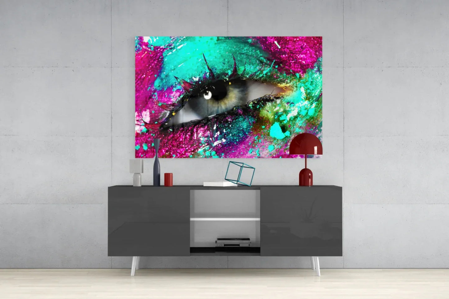Pupil Glass Wall Art - LUXARTDECO