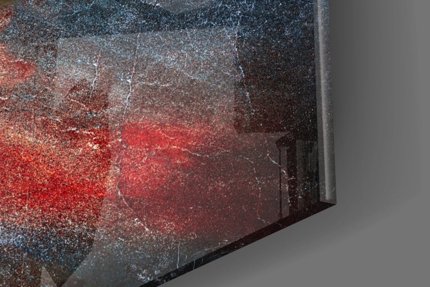 Abstract Glass Wall Art
