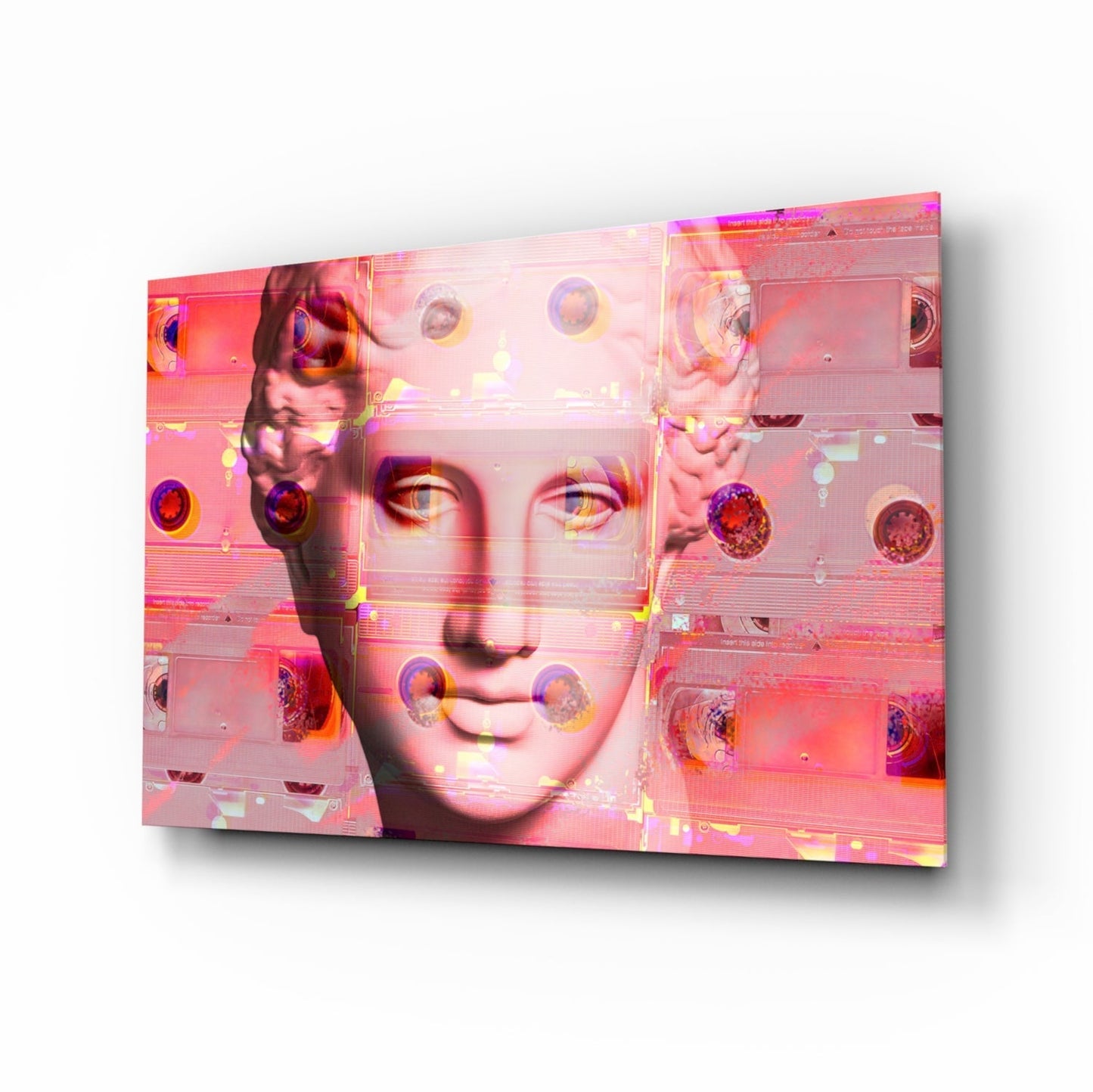 Sculpture Glass Wall Art