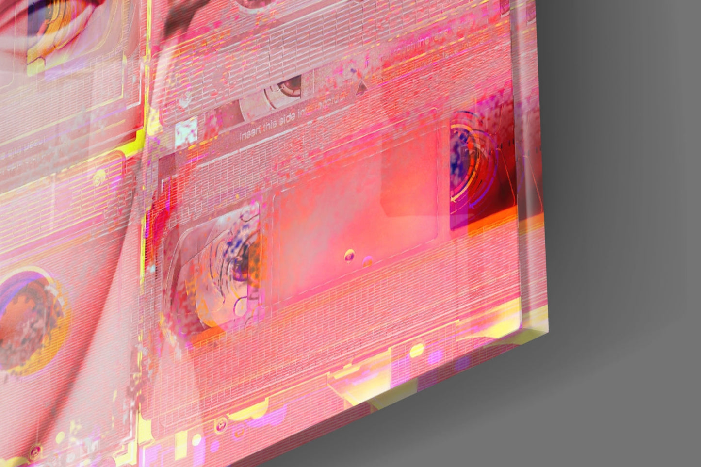 Sculpture Glass Wall Art