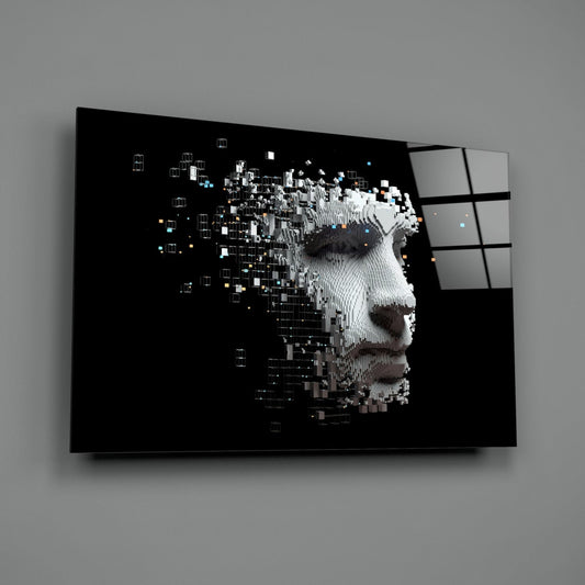 Being Human Glass Wall Art