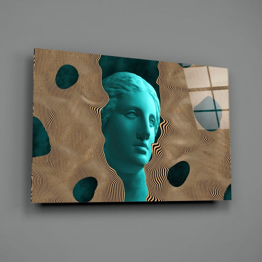 Sculpture Glass Wall Art