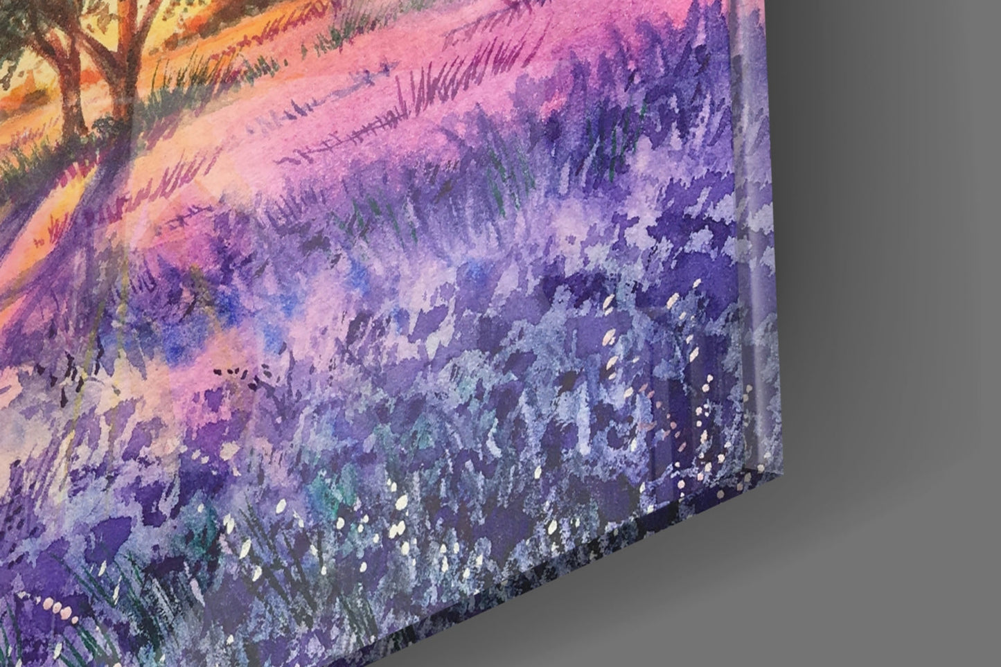 Tranquility Glass Wall Art