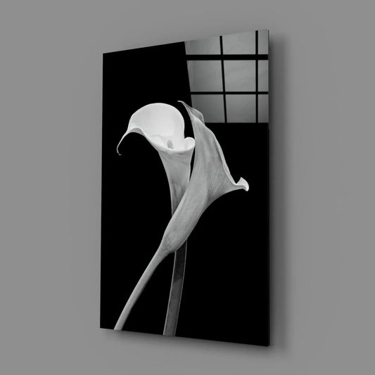 Flower Glass Wall Art - LUXARTDECO