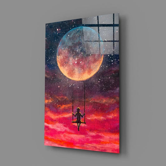Freedom Glass Wall Art - LUXARTDECO
