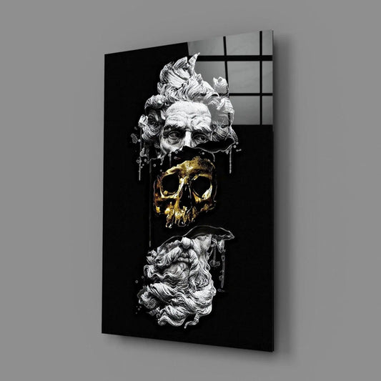 Poseidon Glass Wall Art - LUXARTDECO