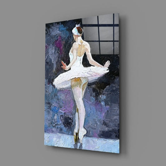 Ballerina Glass Wall Art - LUXARTDECO