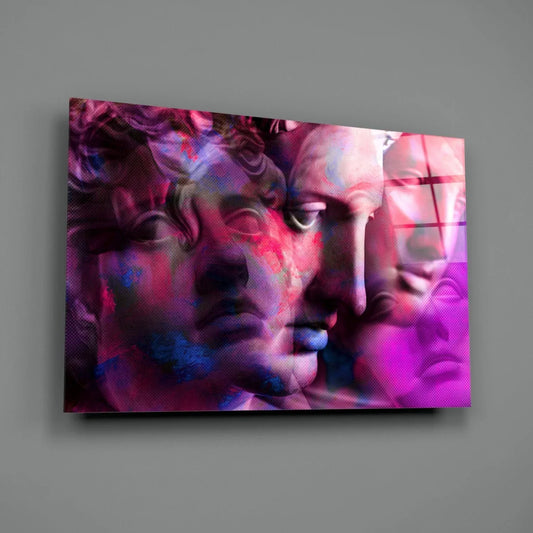 Statues Glass Wall Art - LUXARTDECO