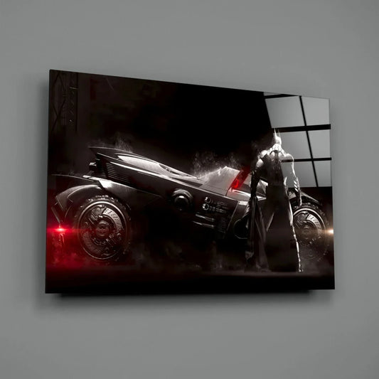 Batmobile Glass Art - LUXARTDECO