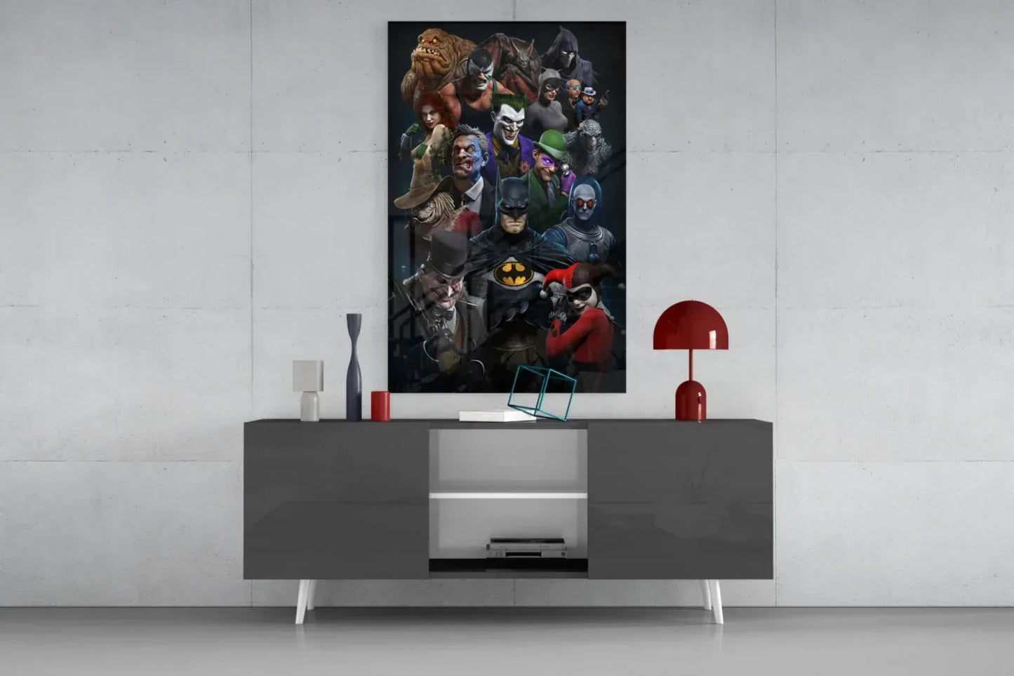 Batman Universe Glass Art - LUXARTDECO