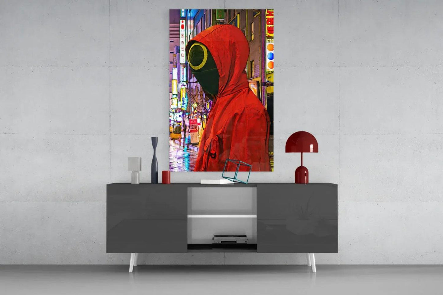 Squid Game Glass Art - LUXARTDECO