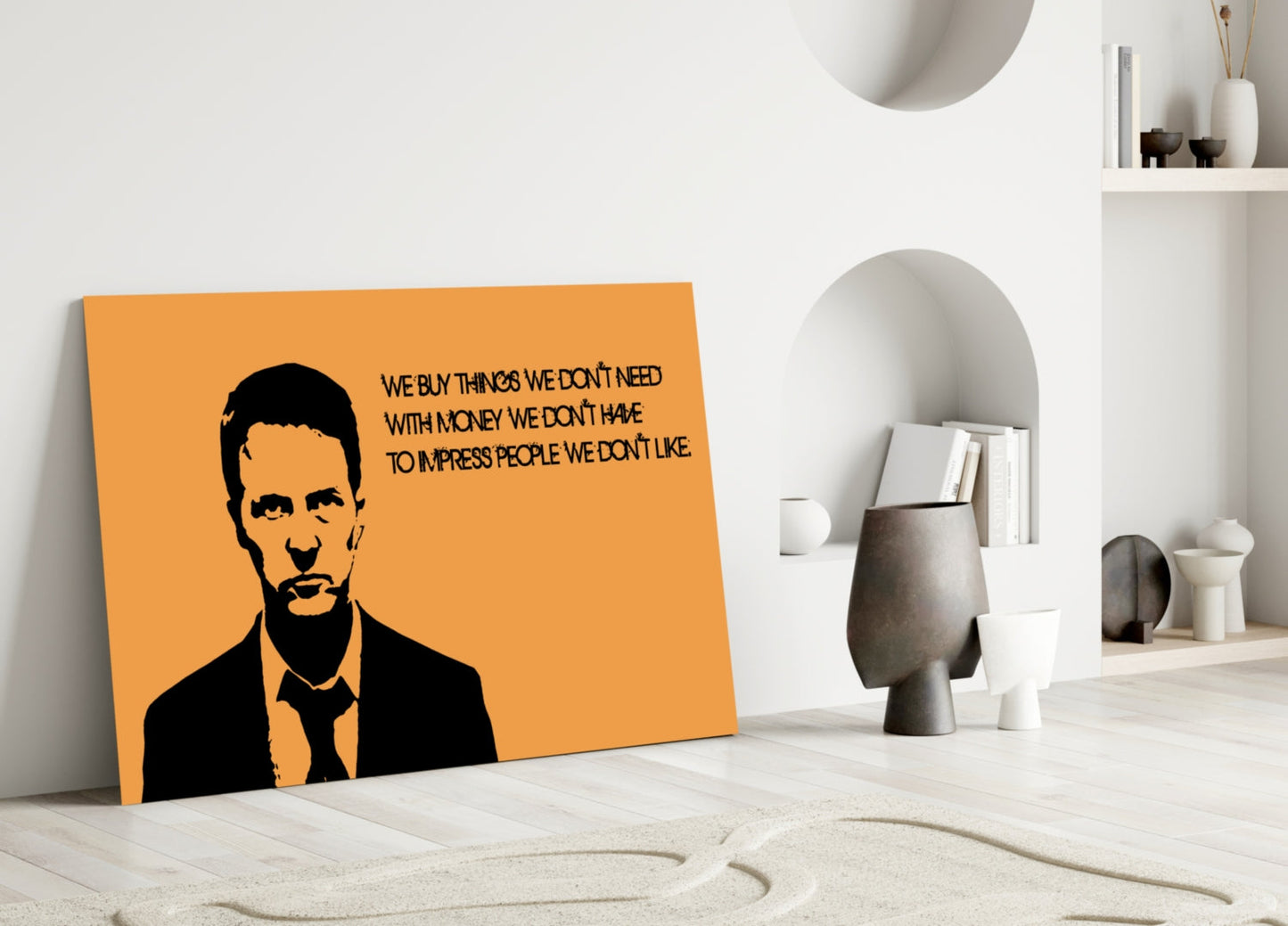 Fight Club Glass Art