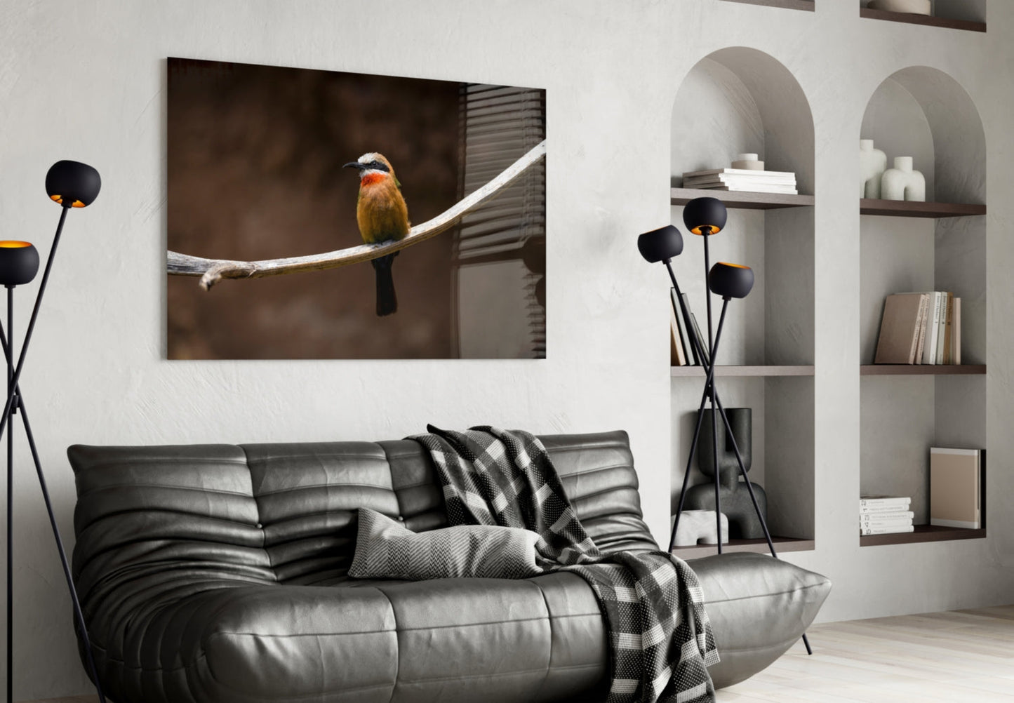 Bee Eater Glass Art