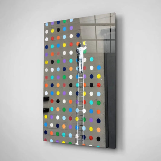 Dots Glass Art - LUXARTDECO