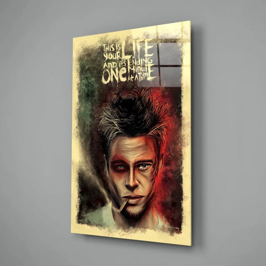 Fight Club Glass Art - LUXARTDECO