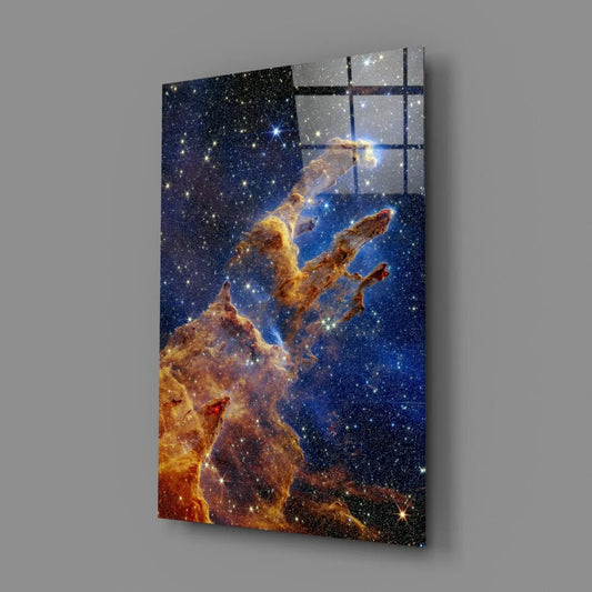 Space Glass Wall Art - LUXARTDECO