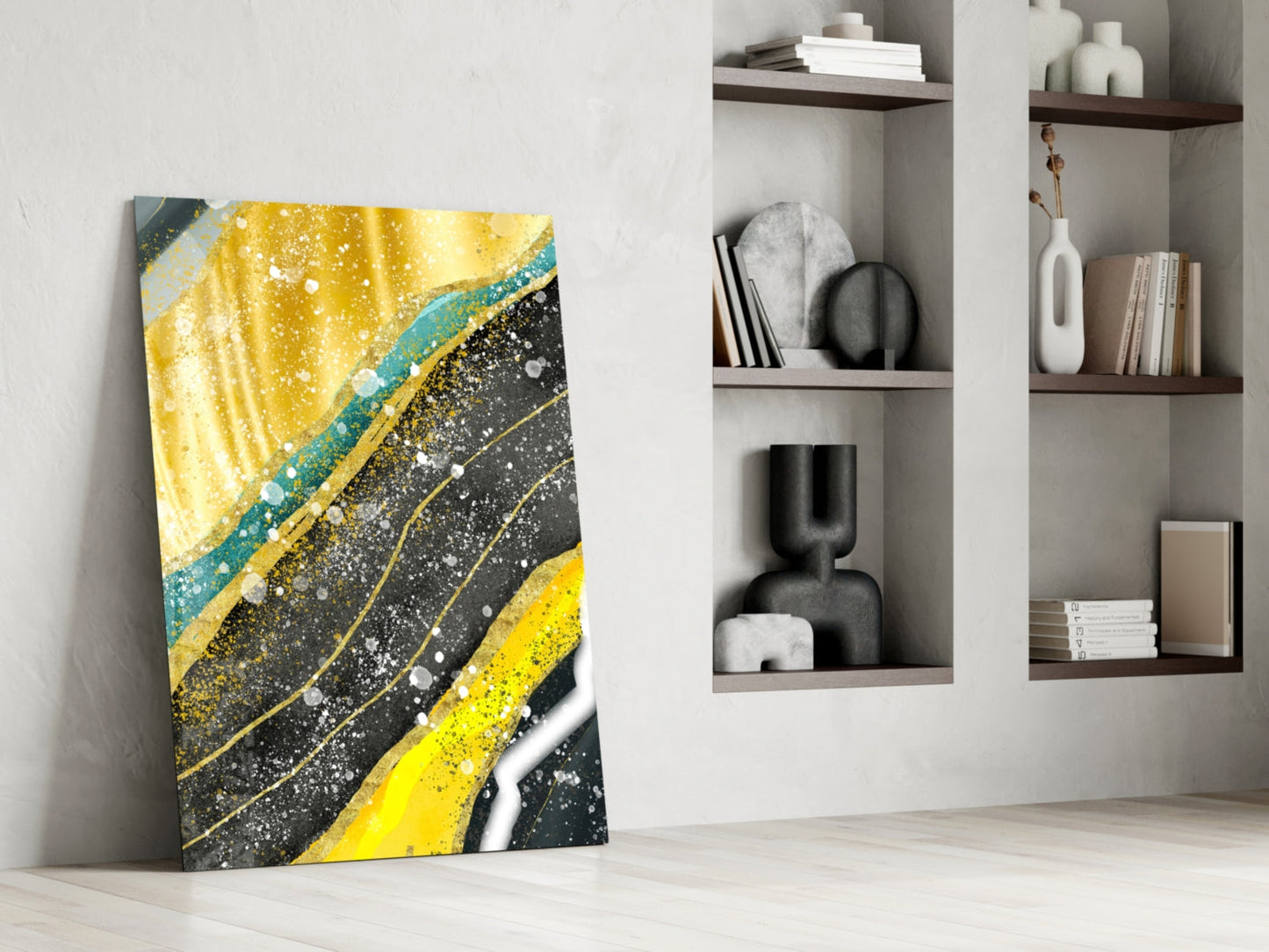 Marble Glass Wall Art