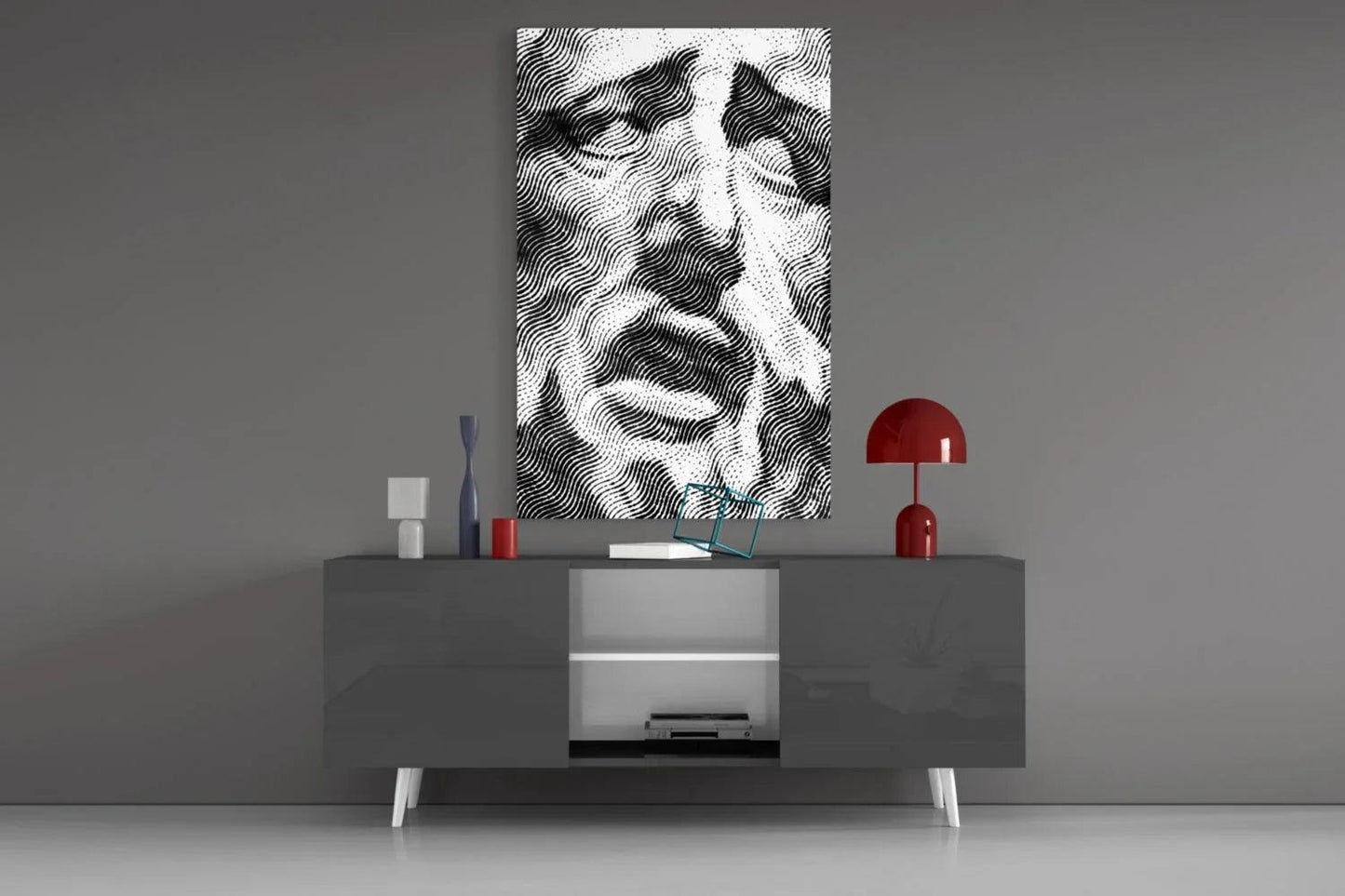 Melting Mind Glass Wall Art - LUXARTDECO