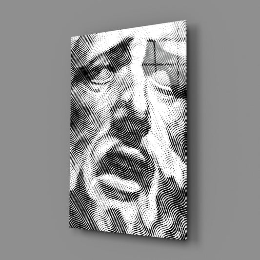 Melting Mind Glass Wall Art