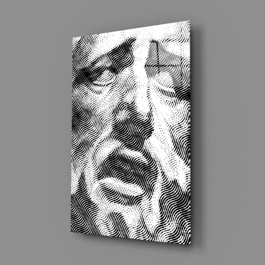 Melting Mind Glass Wall Art - LUXARTDECO