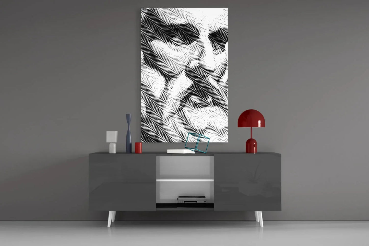 Authority Glass Wall Art - LUXARTDECO