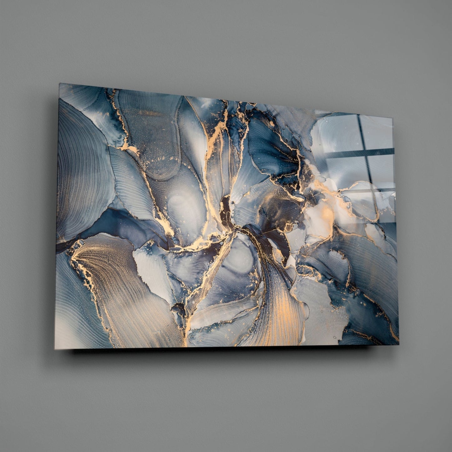 Marble Glass Wall Art