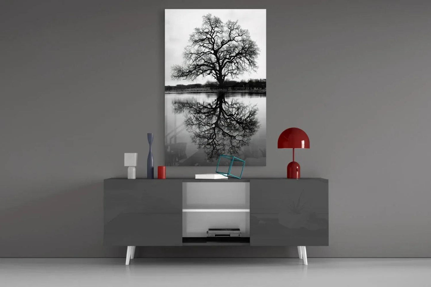 Tree Glass Wall Art - LUXARTDECO