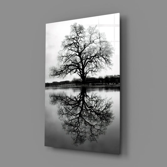 Tree Glass Wall Art - LUXARTDECO