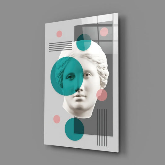 Statue Glass Wall Art - LUXARTDECO