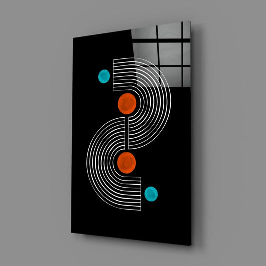 Pattern Glass Wall Art - LUXARTDECO