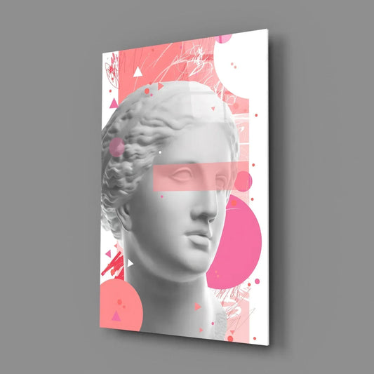 Statue Glass Wall Art - LUXARTDECO