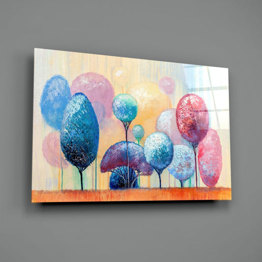 Trees of a Dream Glass Wall Art