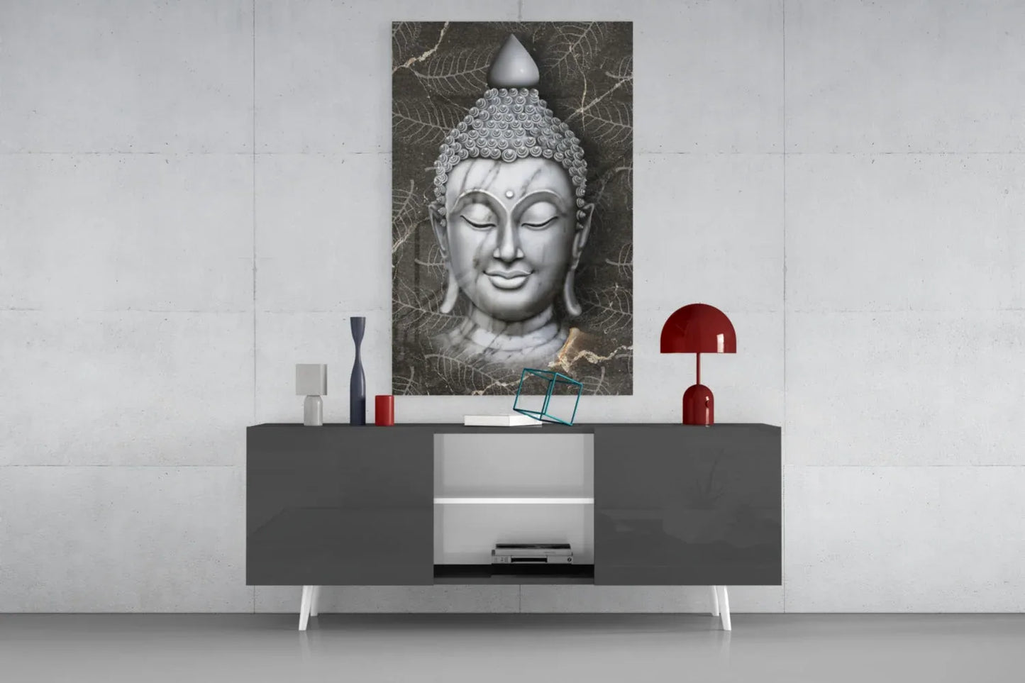 Buddha Glass Wall Art - LUXARTDECO