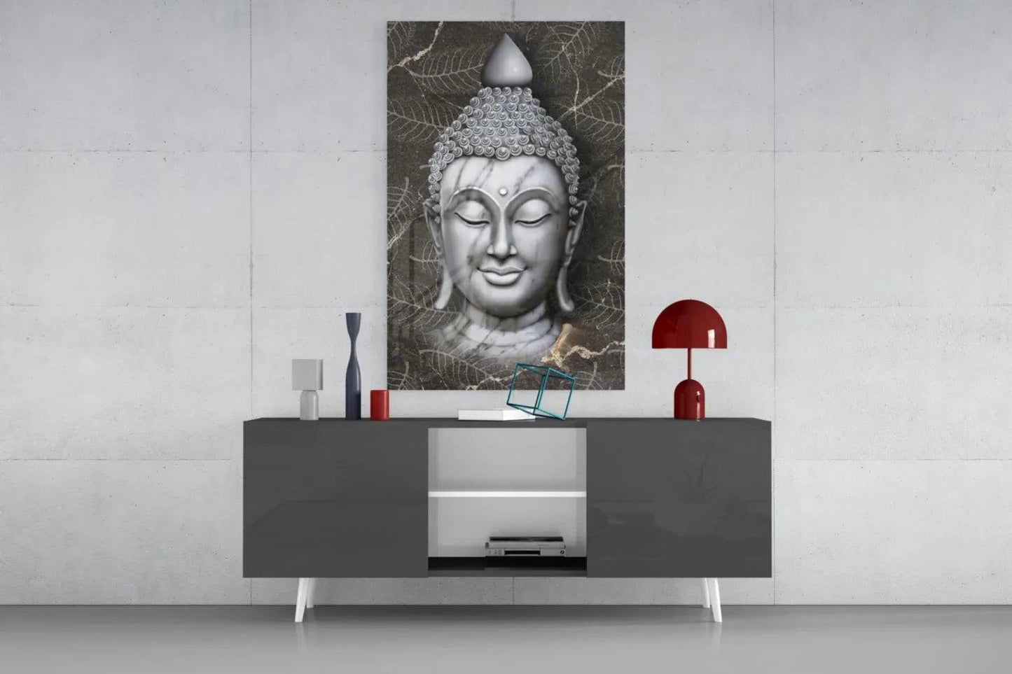 Buddha Glass Wall Art - LUXARTDECO