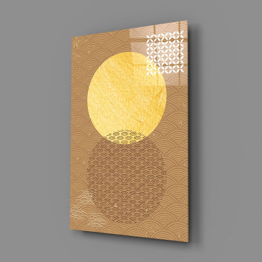 Shadow of the Sun Glass Wall Art