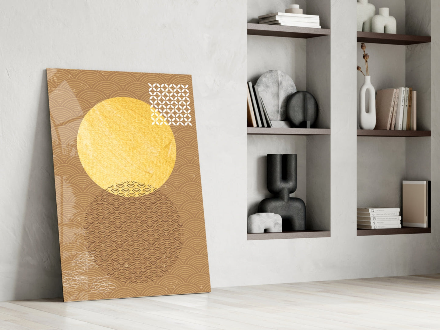 Shadow of the Sun Glass Wall Art