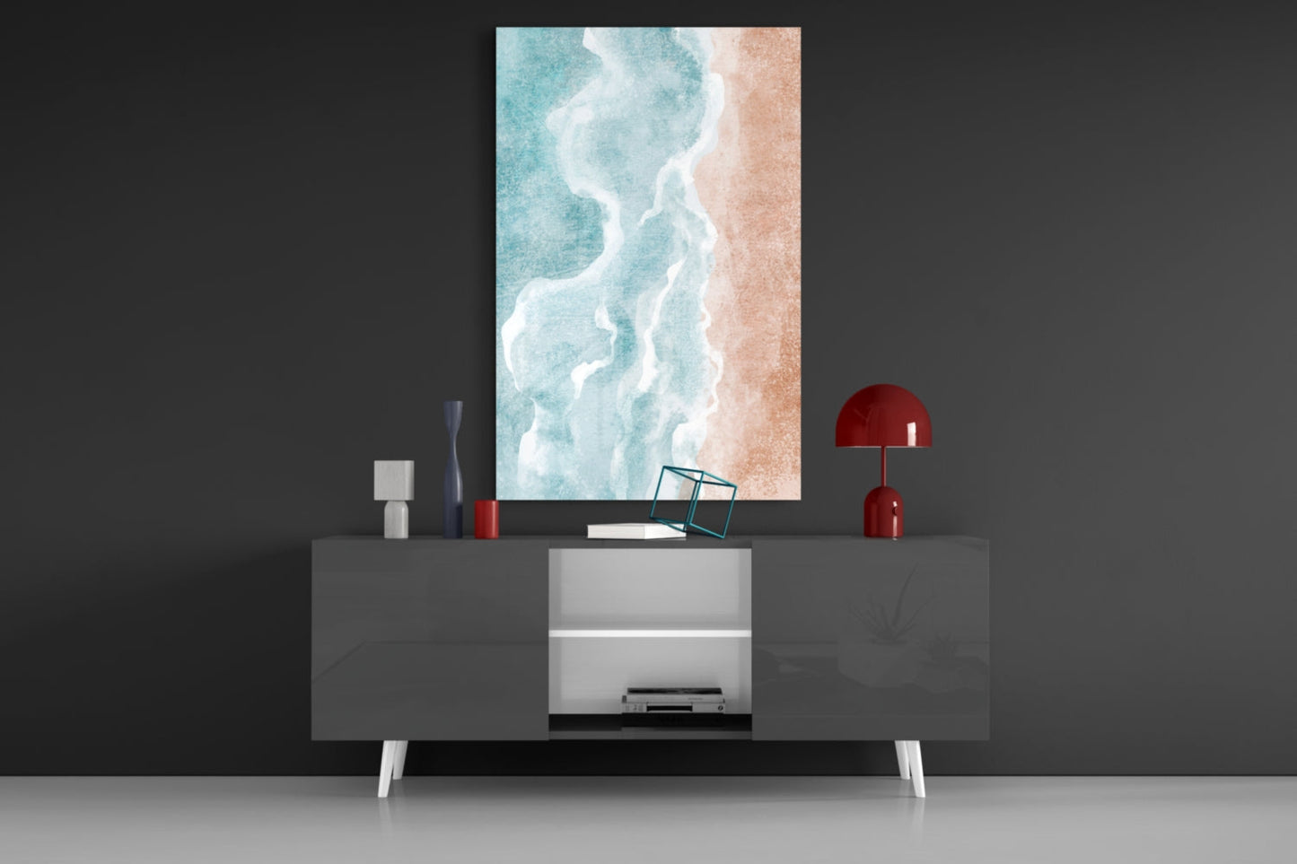 Beach Glass Wall Art