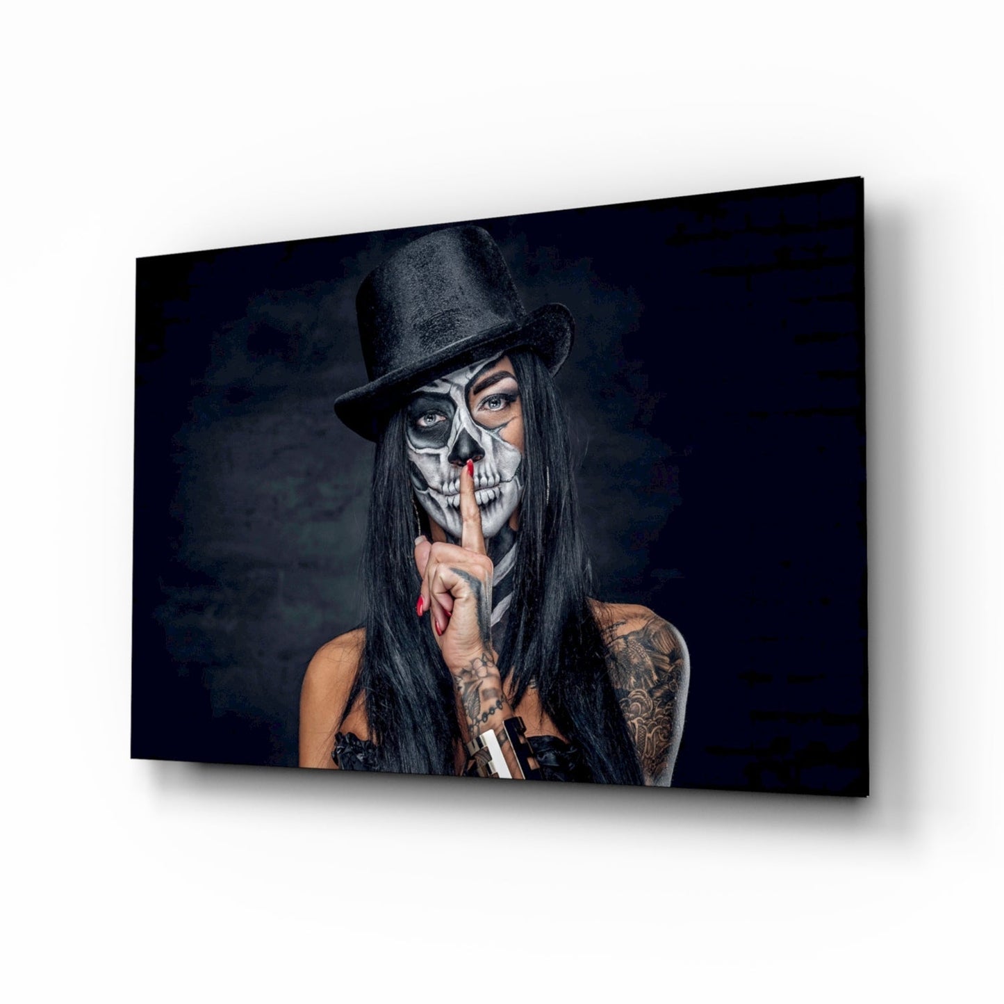 Sssh Glass Wall Art