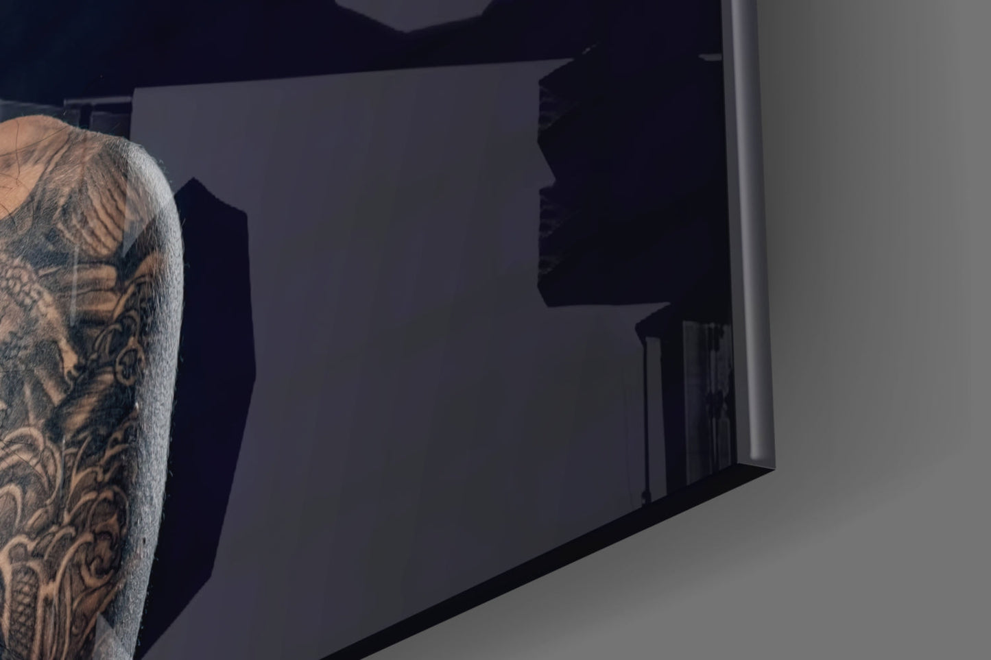 Sssh Glass Wall Art