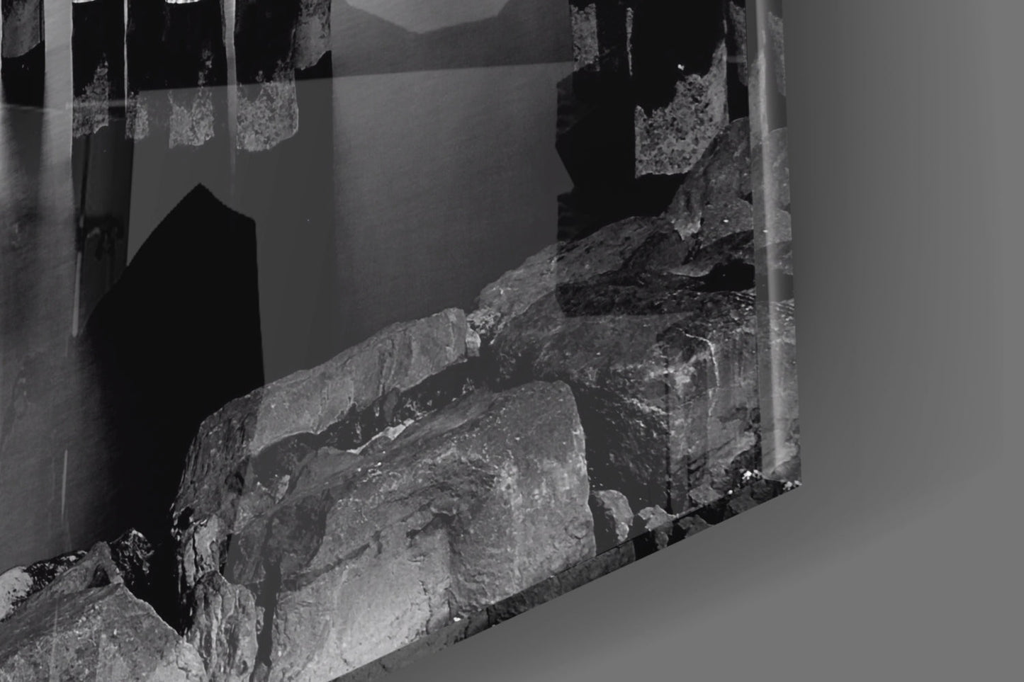 City Night Glass Wall Art