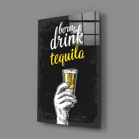 Tequila Glass Wall Art - LUXARTDECO