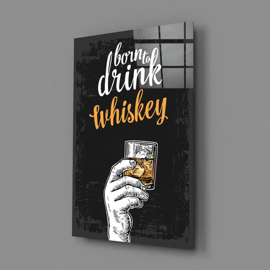 Whiskey Glass Wall Art - LUXARTDECO