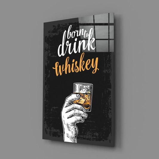 Whiskey Glass Wall Art - LUXARTDECO