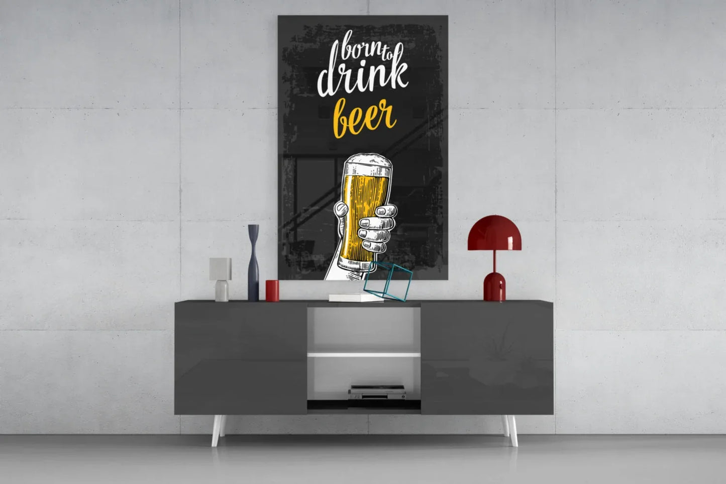 Beer Glass Wall Art - LUXARTDECO