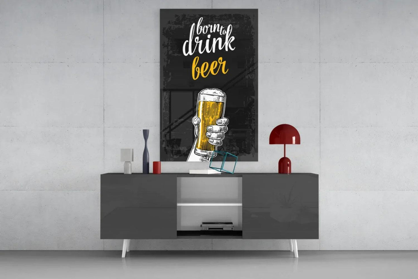 Beer Glass Wall Art - LUXARTDECO