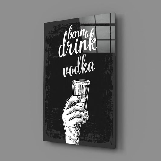 Vodka Glass Wall Art - LUXARTDECO