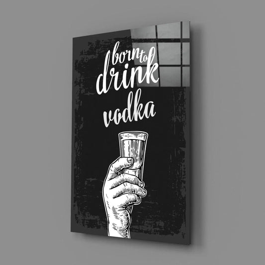 Vodka Glass Wall Art - LUXARTDECO