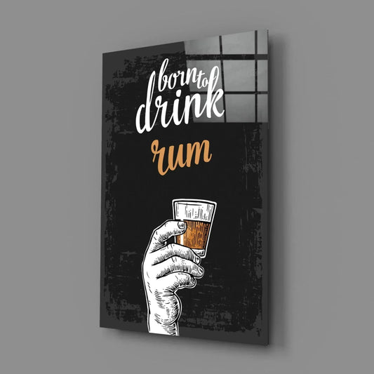 Rum Glass Wall Art - LUXARTDECO