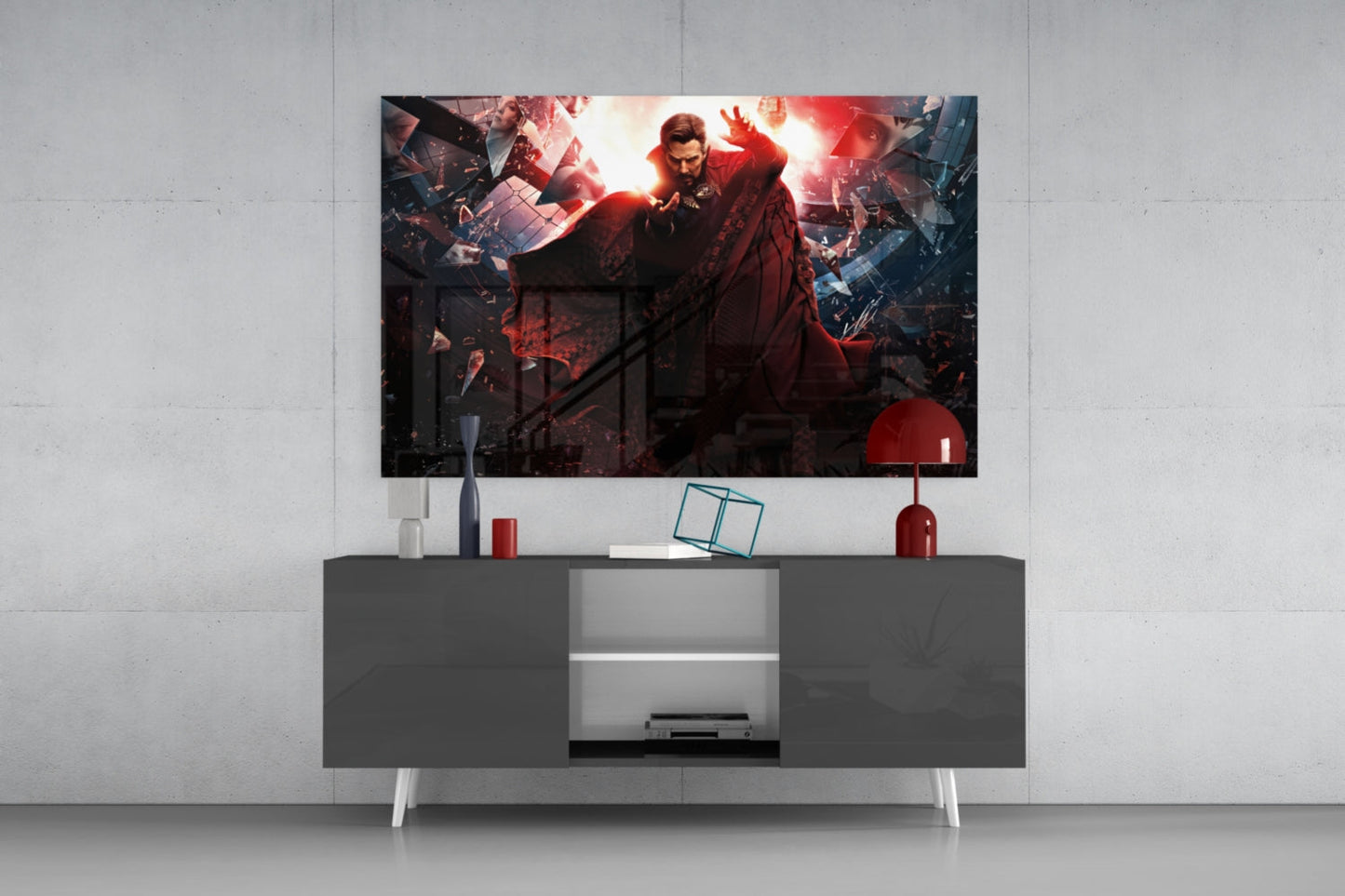 Dr. Strange Glass Wall Art